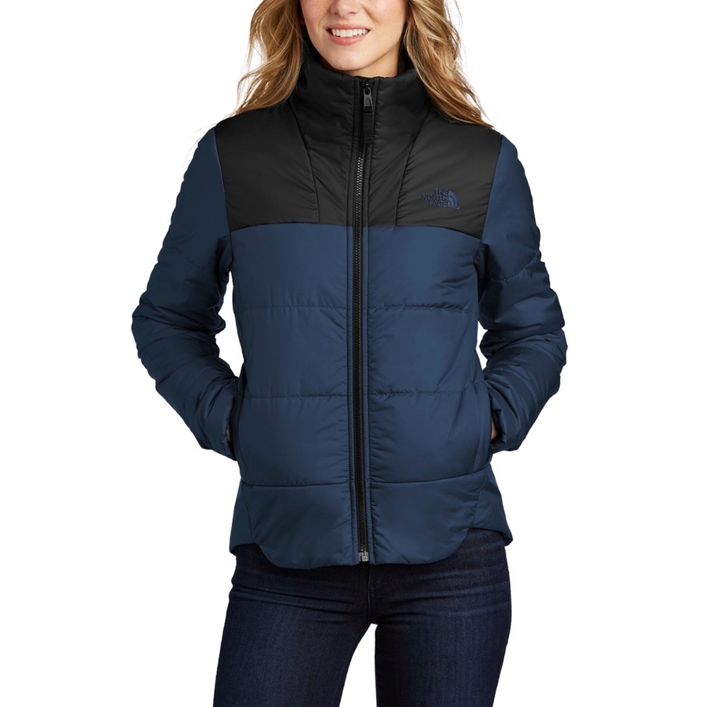 The north face ladies chest logo everyday insulated jacket 🔥🔥🔥